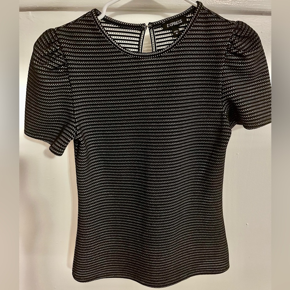 Lovely 🖤 Mesh styled woman’s blouse